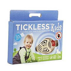 Tickless Baby Ultrasone Verjager Vlo/Teken - Blauw - 1 Stuk