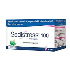 Sedistress 100mg Stress Mental 100 Gélules