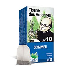 Tilman Tisane des Ardennes N°10 Sommeil - 20 Sachets