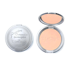 T.LeClerc Poudre Compacte Dermophile 10g - Abricot - 1 Pièce 