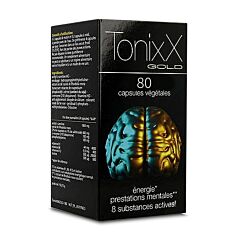 TonixX Gold 80 Gélules Végétales NF