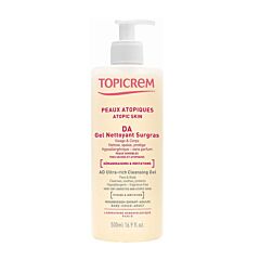 Topicrem DA Overvette Wasgel 500ml