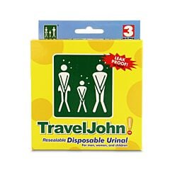 Travel John Wegwerp Plaszak 3x800ml