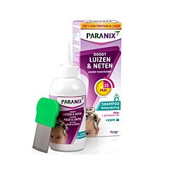 Paranix Shampooing de Traitement Anti-Poux 200ml + Peigne
