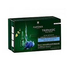 René Furterer Triphasic Reactional Occasionele Haaruitval 3 Maanden Kuur 12x5ml Ampullen NF