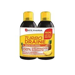 Forté Pharma TurboDraine Ananas Flacon PROMO uo 2x500ml