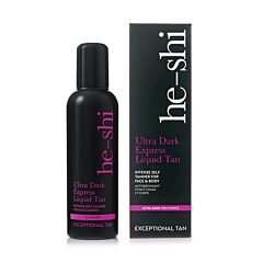 He-Shi Ultra Dark Express Liquid Tan Lotion 150ml