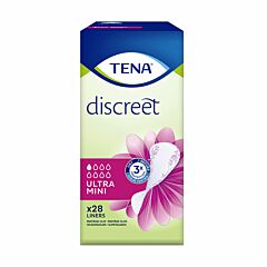 Tena Discreet Ultra Mini 28 Pièces