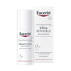 Eucerin UltraSensible Soin Apaisant Peau Normale à Mixte Flacon Airless 50ml