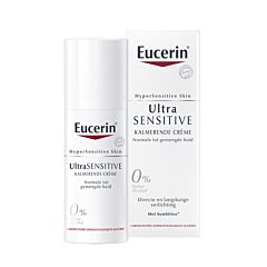 Eucerin UltraSensible Soin Apaisant Peau Normale à Mixte Flacon Airless 50ml