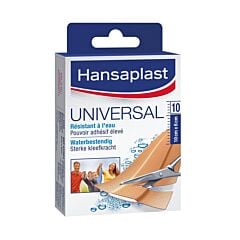 Hansaplast Universal Pansements Résistants à lEau 10x6cm 10 Pièces