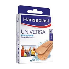Hansaplast Universal Pansements Résistants à lEau 20 Pièces