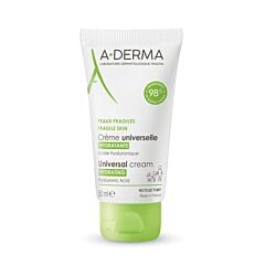 A-Derma Universele Hydraterende Crème Hyaluronzuur 50ml
