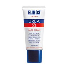 Eubos Urea 5% Crème Visage Sans Parfum Tube 50ml
