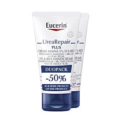 Eucerin UreaRepair Plus Crème Mains 5% d'Urée Tube PROMO 2x75ml