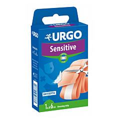 Urgo Sensitive Stretch Pleister - 1mx6cm - 1 Stuk