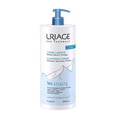 Uriage Crème Lavante Visage-Corps-Cheveux Flacon Pompe 1L NF