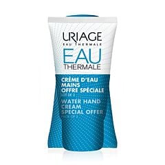 Uriage Eau Thermale Crème d'Eau Mains Tube PROMO Pack Duo 2x50ml