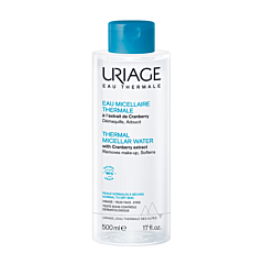 Uriage Eau Micellaire Thermale - Peaux Normales à Sèches - 500ml