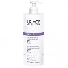 Uriage Gyn-Phy Gel Fraîcheur Hygiène Intime Flacon Pompe 500ml