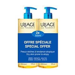 Uriage Xémose Huile Lavante Apaisante Duopack 2x500ml