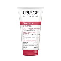 Uriage Toléderm Control Gel Lacté Démaquillant 150ml