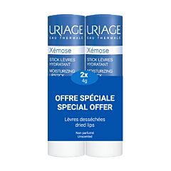 Uriage Xémose Lippenbalsem Stick Duopack 2x4g