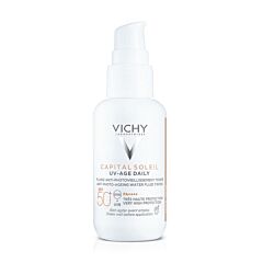 Vichy Capital Soleil UV-Age Daily Getinte Fluide SPF50+ - Lichte Tint - 40ml