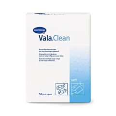 ValaClean Soft Wegwerp Washandjes 50 Stuks