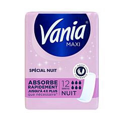 Vania Maxi Nuit Serviettes 12 Pièces