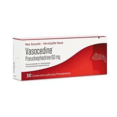 Vasocedine Pseudoefedrine 60mg 30 Tabletten