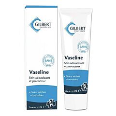 Gilbert Vaseline Soin Adoucissant & Protecteur Peaux Sèches & Sensibles Tube 50ml