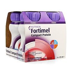 Fortimel Compact Protein Fruits des Bois Bouteille 4x125ml