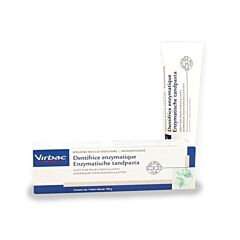 Virbac Dentifrice Enzymatique Goût Foie pour Chiens & Chats Tube 100g