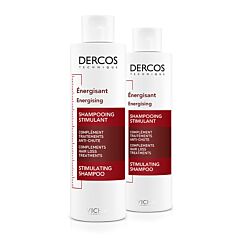 Vichy Dercos Shampooing Energisant à l'Aminexil Flacon PROMO DUO 2ème à -50% - 2x200ml