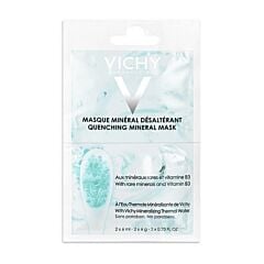 Vichy Masque Minéral Désaltérant 6ml x 2 Pièces