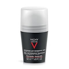 Vichy Homme Déodorant Anti-Transpirant 48h Peau Sensible Roll-On 50ml