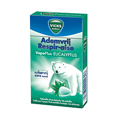 Vicks Ademvrij Keelpastilles - Eucalyptus - 40g