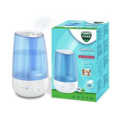 Vicks Cool Mist Humidificateur Ultrasons + 2 Vapopads