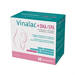 Vinalac DHA/EPA Caps 60 Tabletten + 60 Softgels Optimale Formule