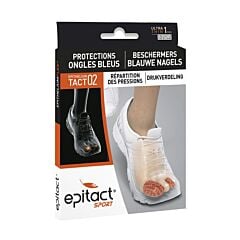 Epitact Sport Protections Ongles Bleus Taille S 2 Pièces	