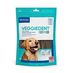 Virbac Veggiedent Chien - >30kg - 15 Lamelles à Macher