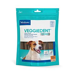 Virbac Veggiedent Chien - 5-10kg - 15 Lamelles à Macher