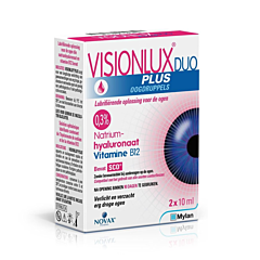 Visionlux Plus Duo Gouttes Oculaires 2x10ml