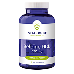 Vitakruid Bétaïne HCL 650 mg - 120 Comprimés