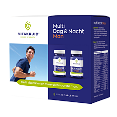 Vitakruid Multi Jour & Nuit Homme - 2x30 Comprimés