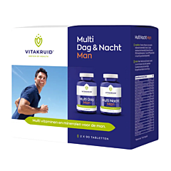 Vitakruid Multi Dag & Nacht Man - 2x90 Tabletten