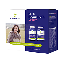 Vitakruid Multi Jour & Nuit Femme - 2x90 Comprimés