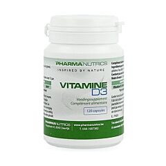 Pharmanutrics Vitamine D3 1000IU - 120 Capsules