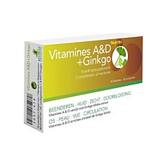 Vitamines A&D + Ginkgo 30 Tabletten